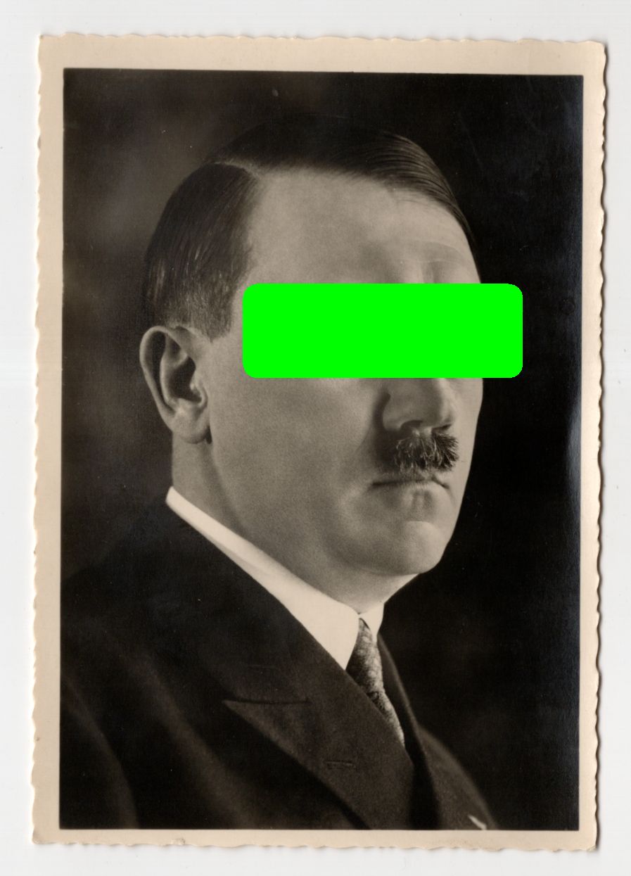 Echtfoto Ak Adolf Hitler Propaganda Postkarte Drittes Reich 