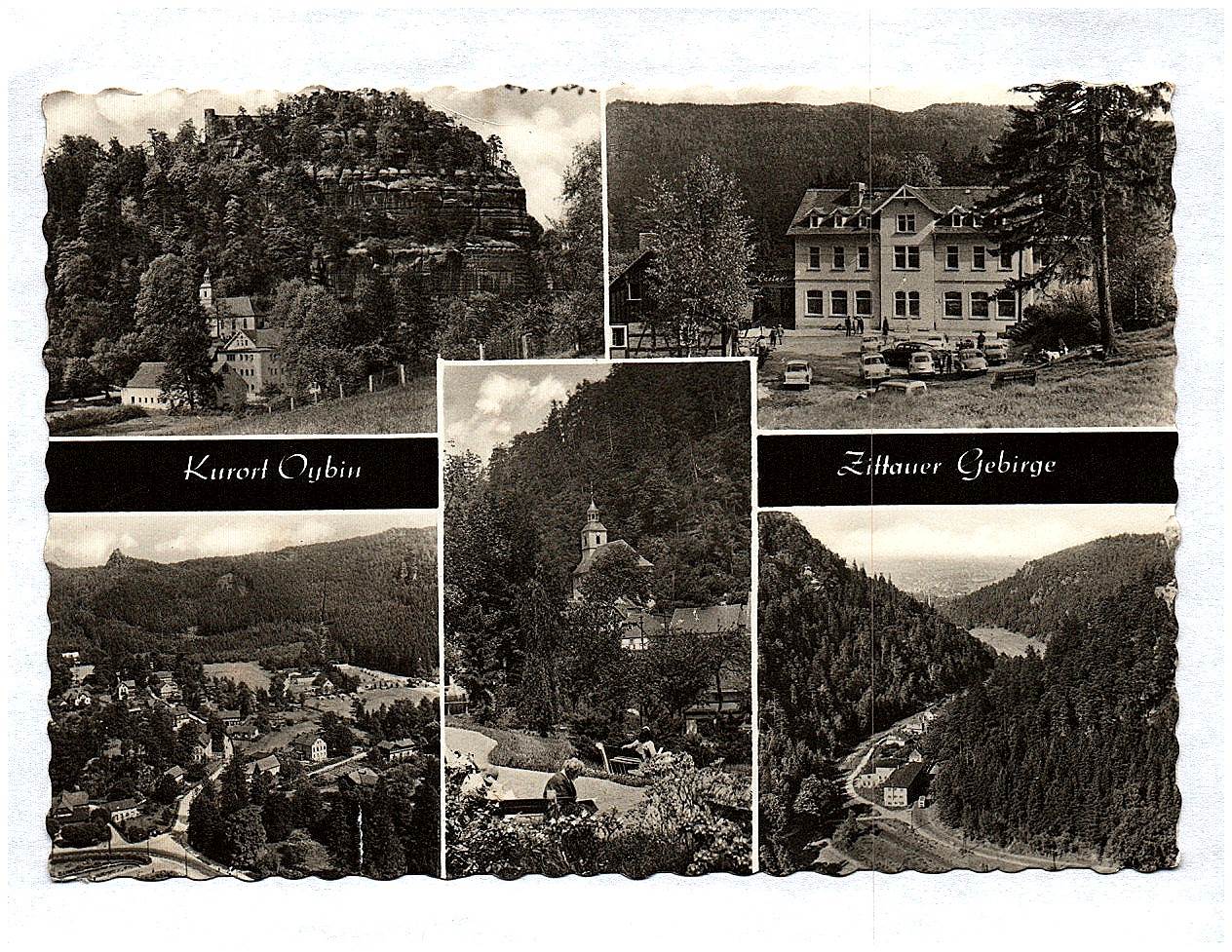 Ak Kurort Oybin Zittauer Gebirge FDGB Casino Scharfenstein An der Kirche Teufelsmühle Ak Kurort Oybin Zittauer Gebirge FDGB Casino Scharfenstein An der Kirche Teufelsmühle