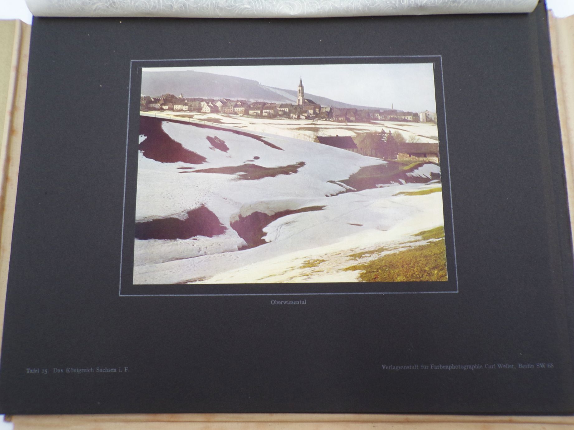 Das Königreich Sachsen in Farbenphotographie Schumann 