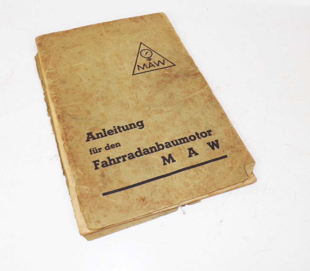 MAW Anleitung für den Fahrradanbaumotor MAW 1956 