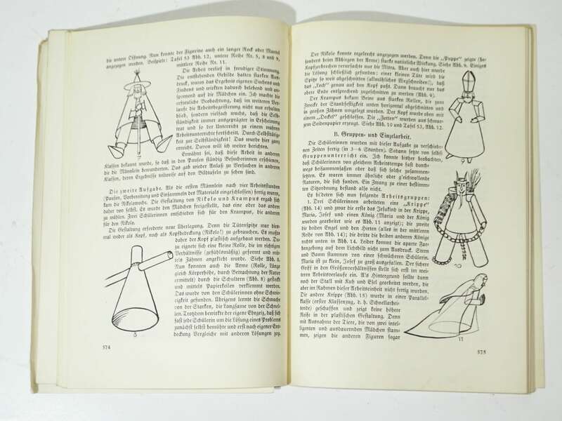 Anleitung Christbaumschmuck Weihnachtsheft der Arbeitsschule 1929 Pädagogik