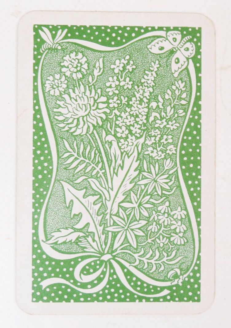 Heilkräuter Quartett Liesel Lauterborn Spielkartenfabrik Altenburg altes Kartenspiel