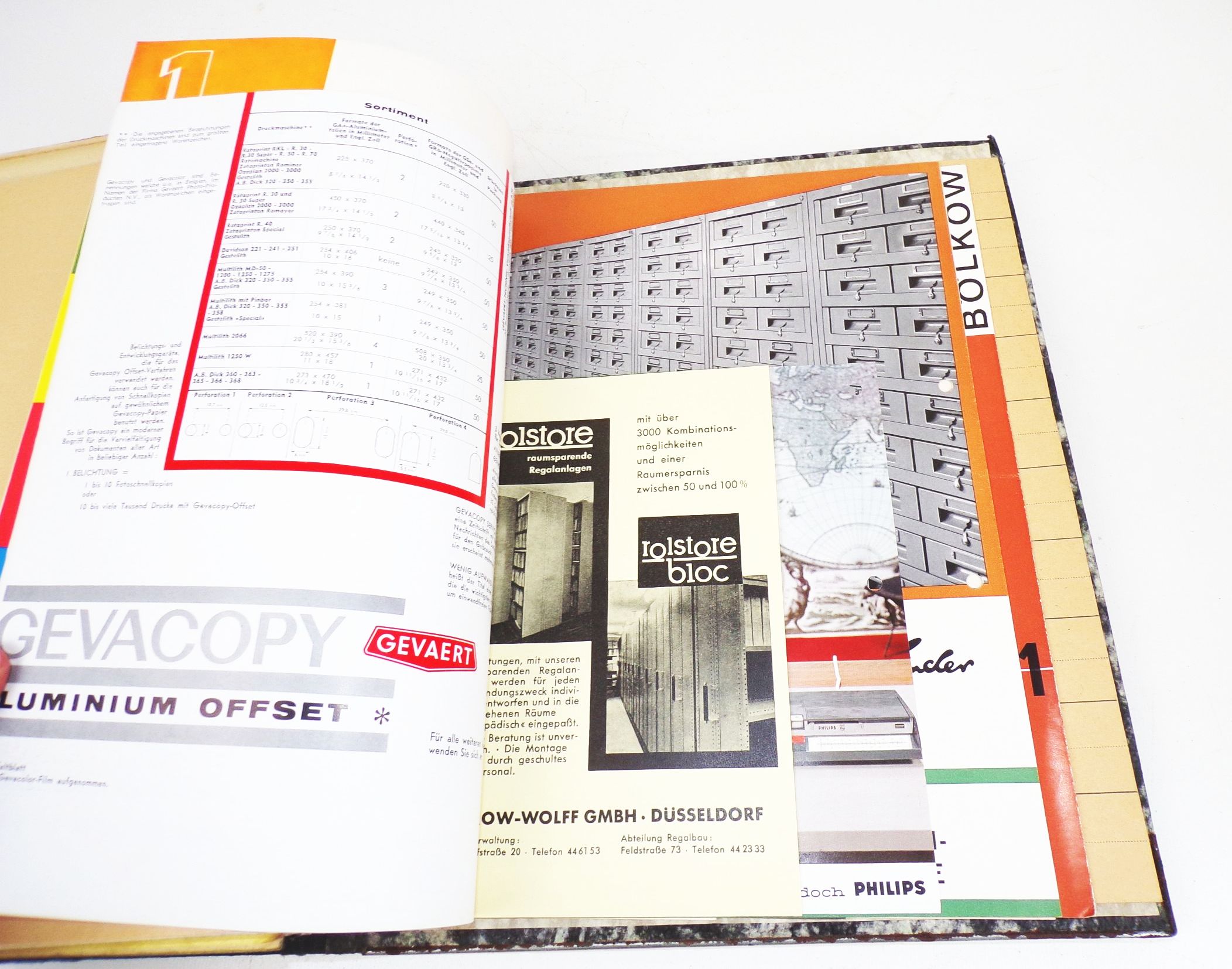  Prospekte Büromöbel Bürobedarf 1960er BRD Katalog Konvolut