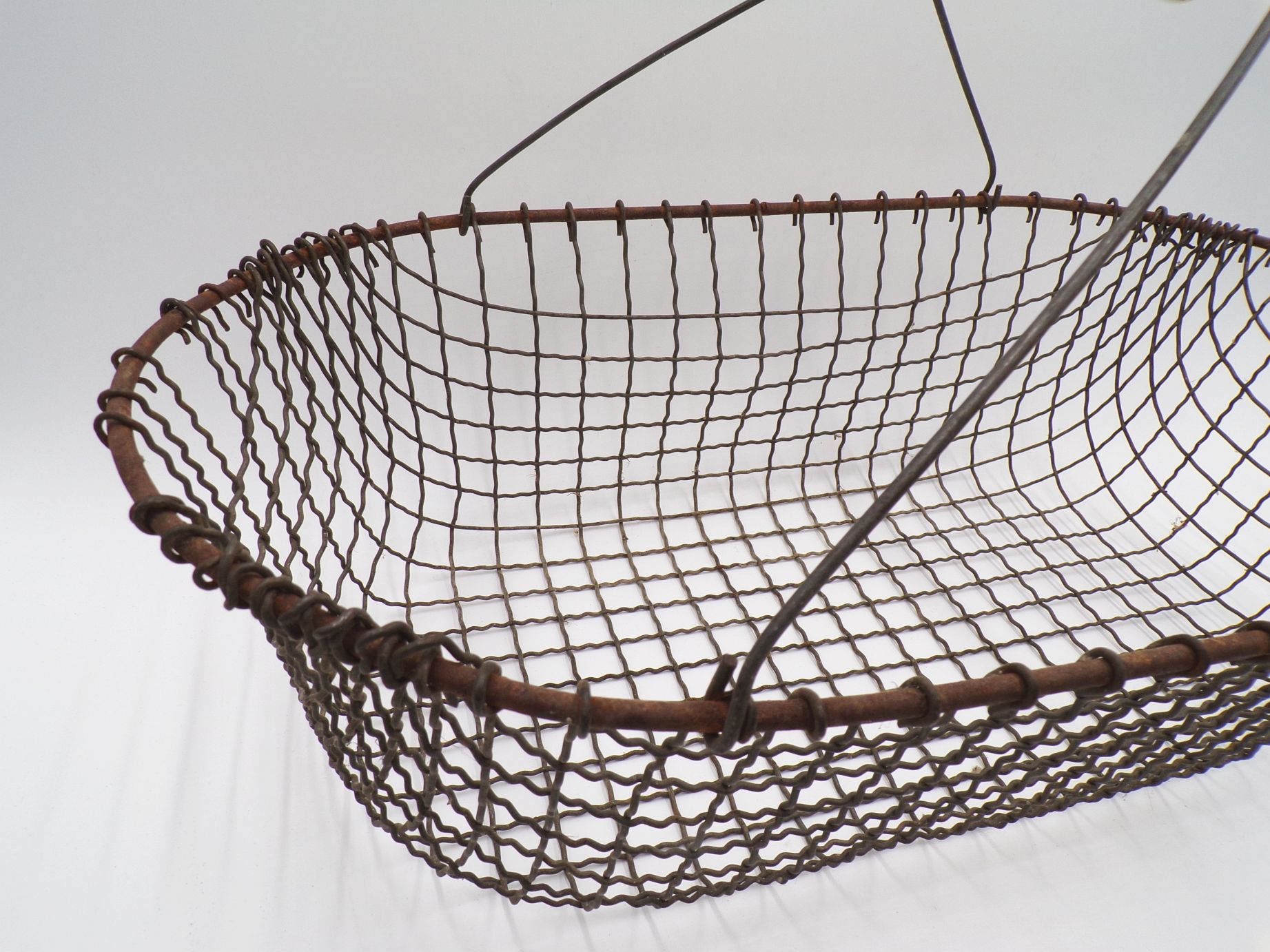 Alter Drahtkorb Kartoffelkorb Ernte Metall Korb Deko Pflanzgefäß Landhaus Alter Drahtkorb Kartoffelkorb Ernte Metall Korb Deko Pflanzgefäß Landhaus