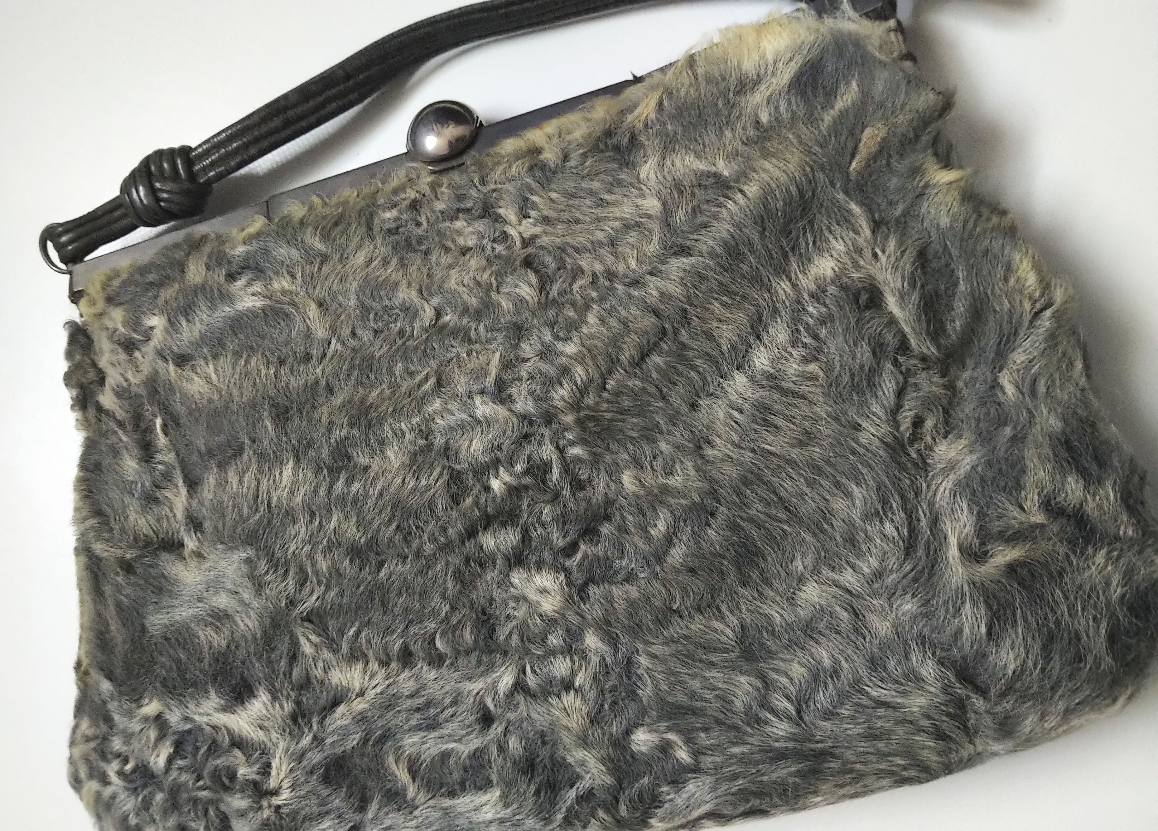 Handtasche Fell klein Vintage Original alte Tasche Handtasche Fell klein Vintage Original alte Tasche