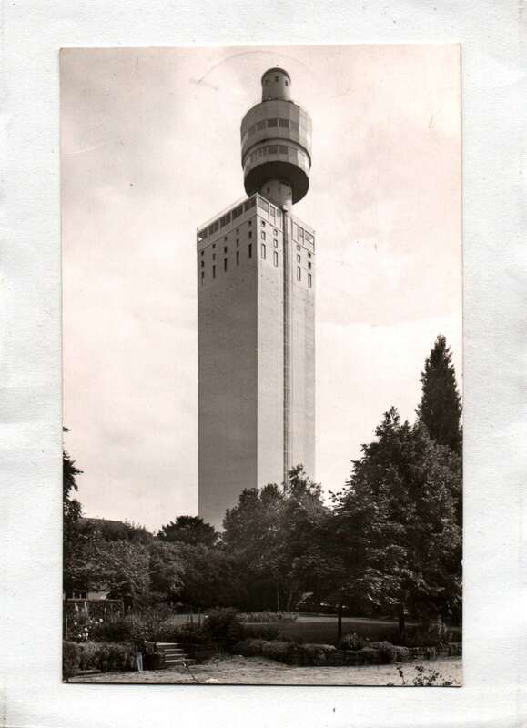 Ak Henninger Turm 121 m Frankfurt am Rhein 1962