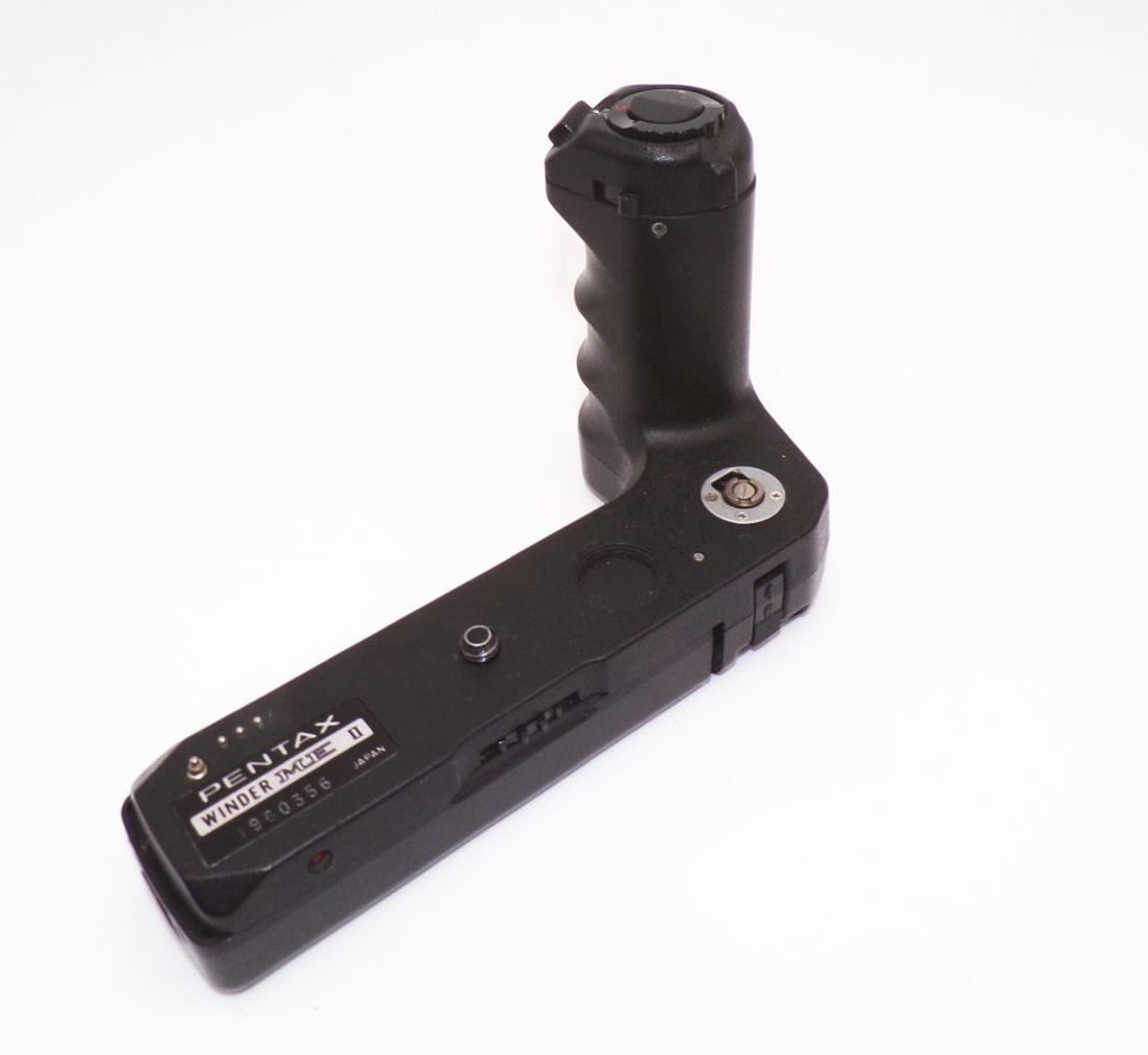 Pentax ME super Asahi mit 3 Objektiven mit Winder