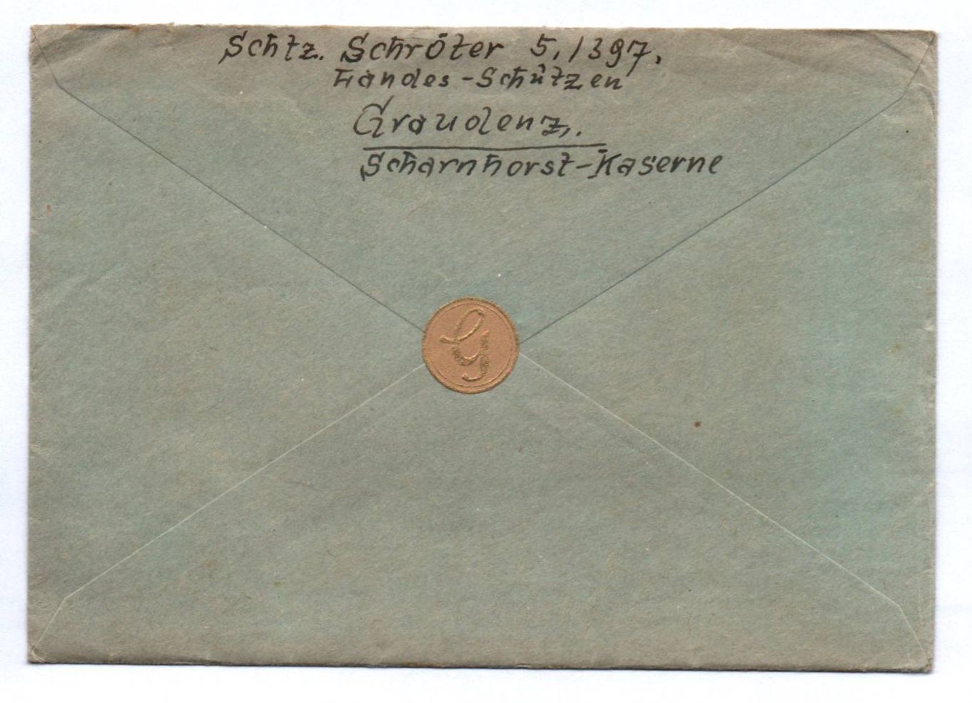 Feldpost Brief 1942 Kriegsgefangenen Lager Graudenz mit Inhalt Stempel Feldpost Brief 1942 Kriegsgefangenen Lager Graudenz mit Inhalt Stempel