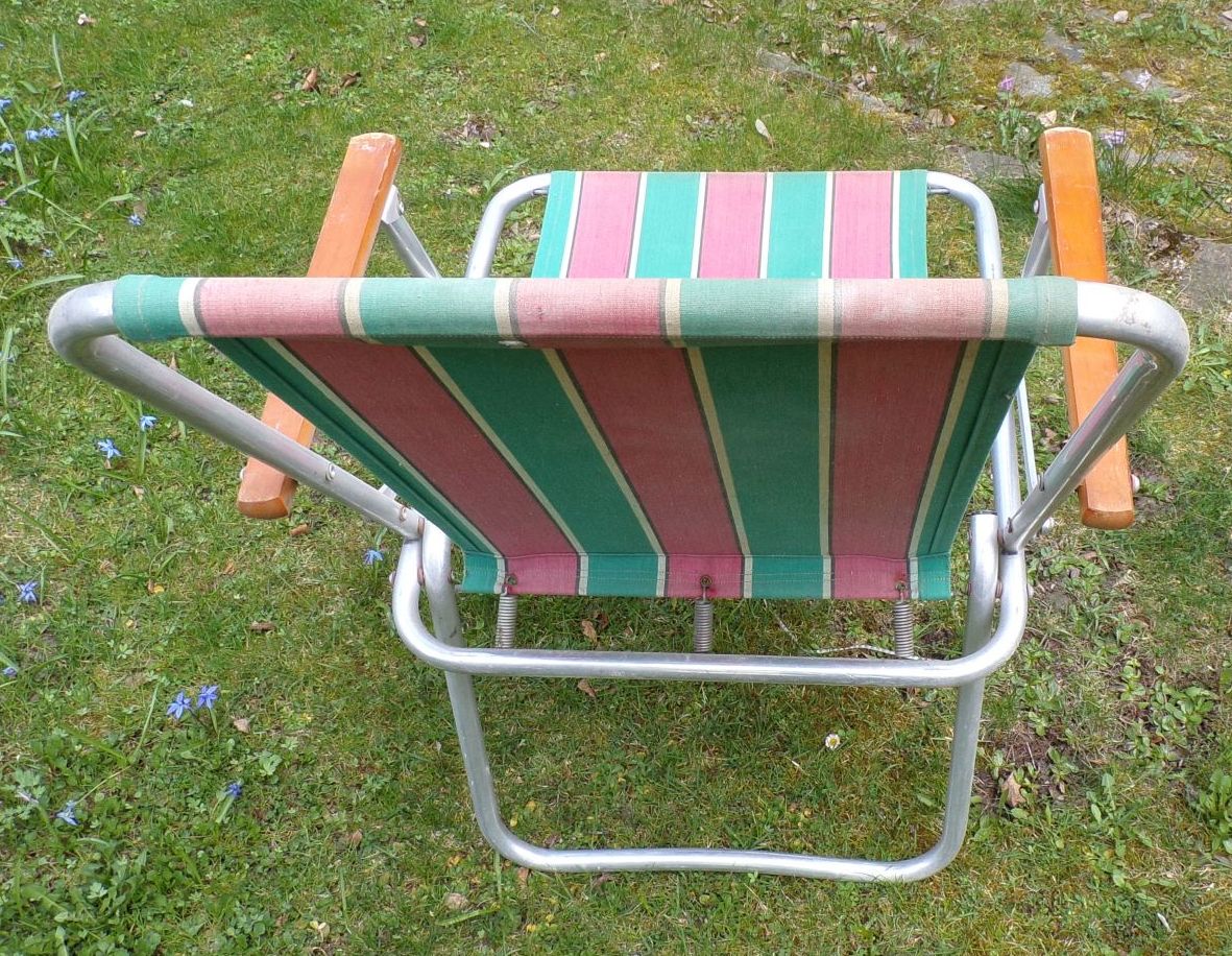 Old Campingstuhl Klappstuhl DDR Retro Look GDR vintage