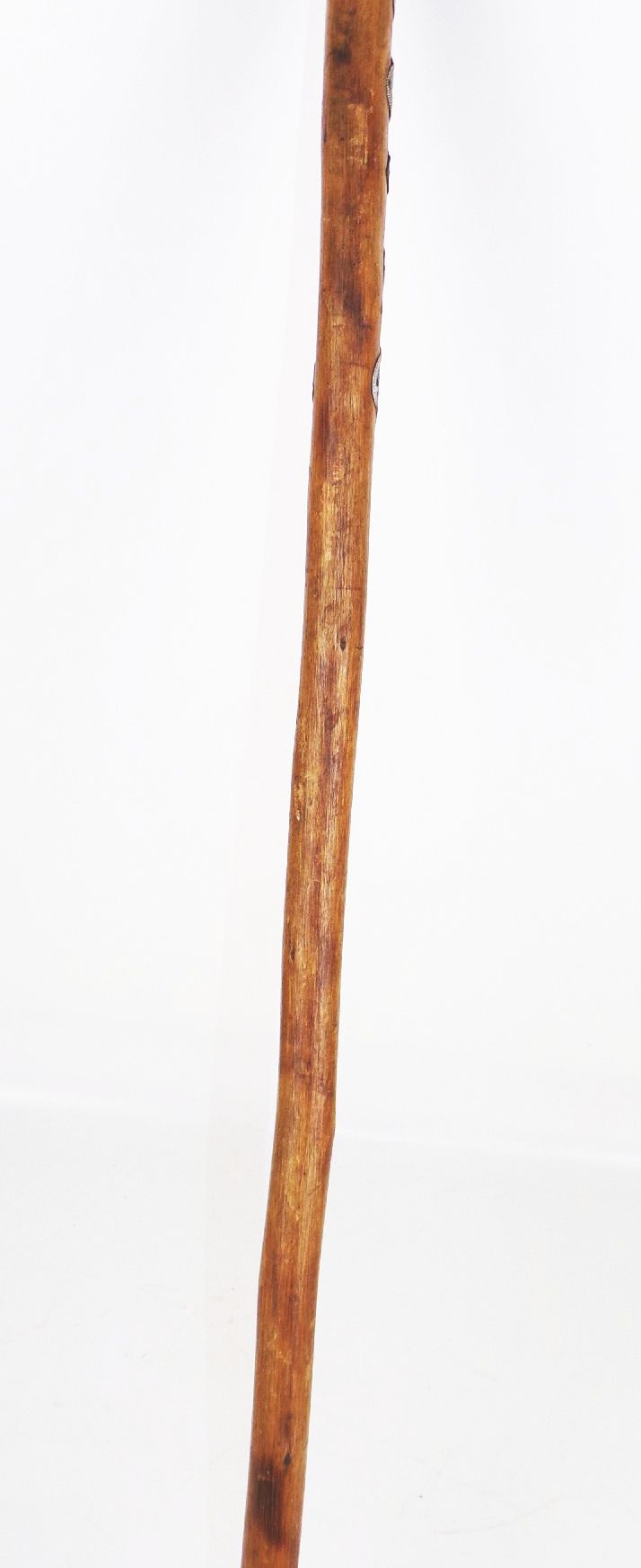 Alter Spazierstock mit Stocknägel Harz Kyffhäuser Stolberg Thale Wanderstock