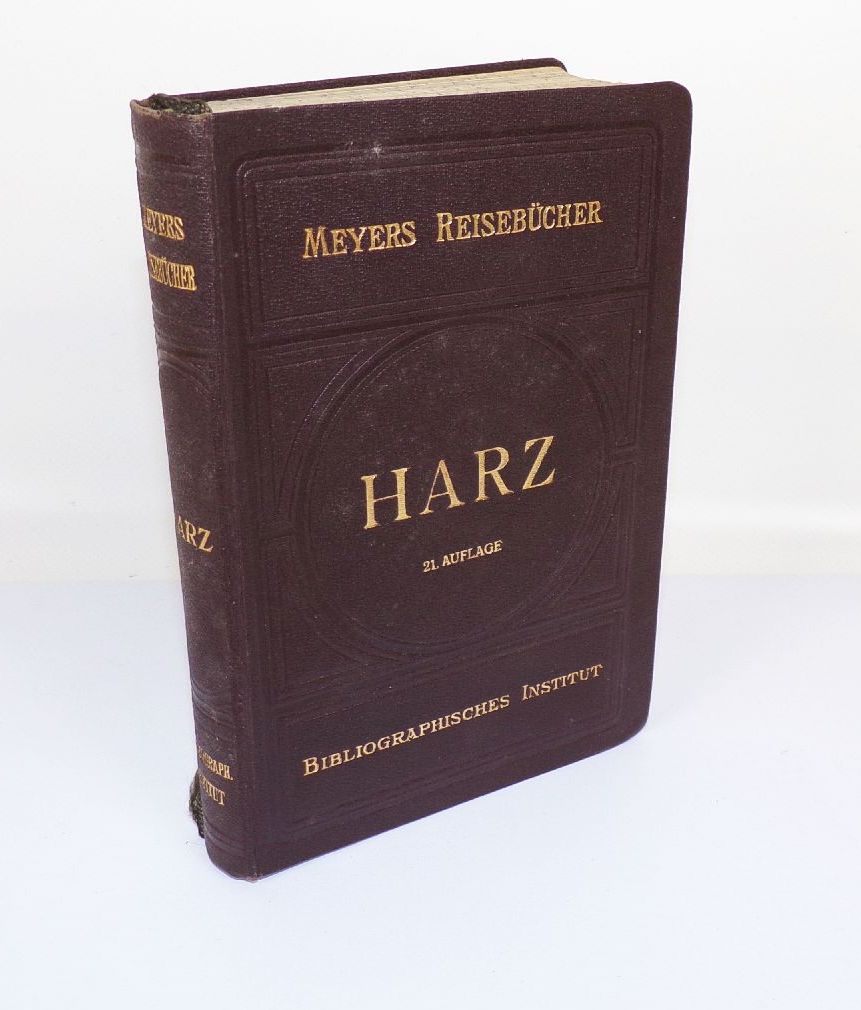 Meyers Reisebücher Harz 1912 Große Ausgabe 