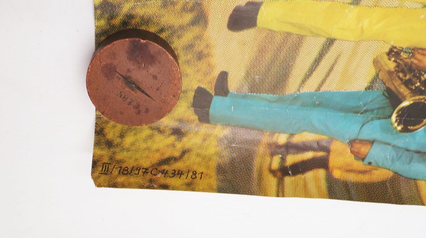 Plakat Hansa Schauorchester DDR mit Unterschriften Autogramm Plakat Hansa Schauorchester DDR mit Unterschriften Autogramm