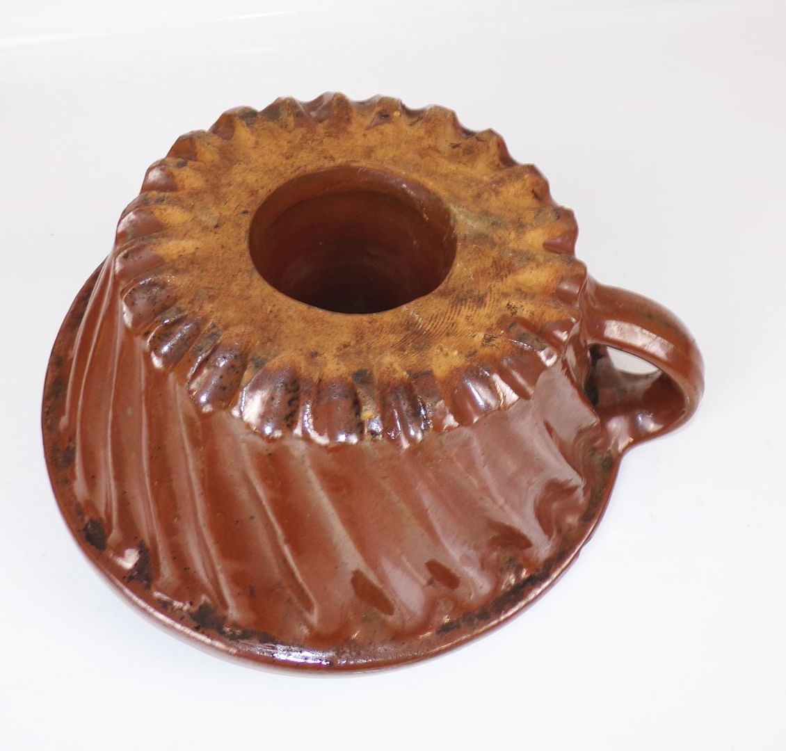 Alte Bachformen Keramik Gugelhupf Form Landhaus Deko 3 Stück