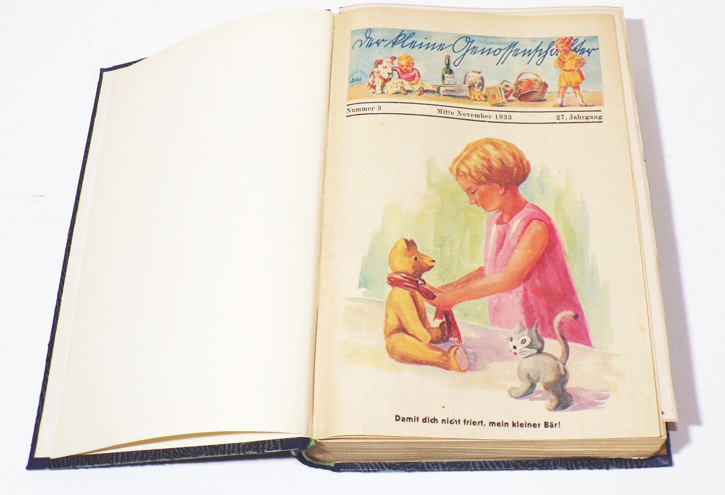Der kleine Genossenschafter 1933 bis 1938 gebundene Kinderzeitung 