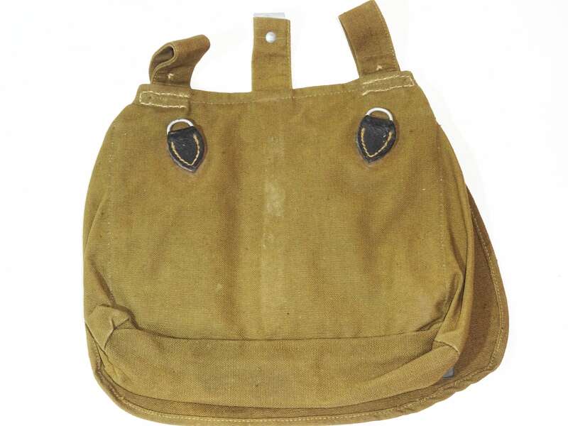 Alter Brotbeutel Umhängetasche mit Original Preisschild vintage