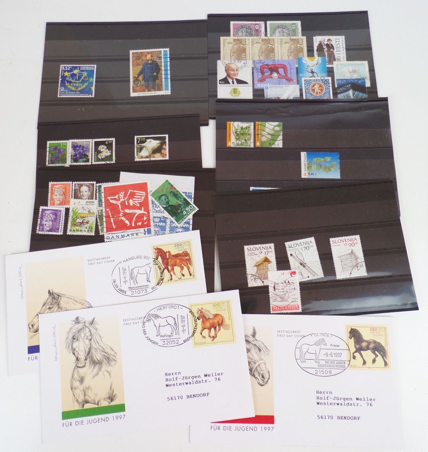Konvolut Briefmarken FDC Briefe DDR Bundespost BRD Konvolut Briefmarken FDC Briefe DDR Bundespost BRD