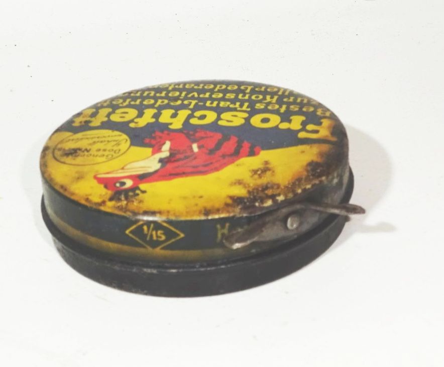 Erdal Blechdose Froschfett Sammler Reklame 