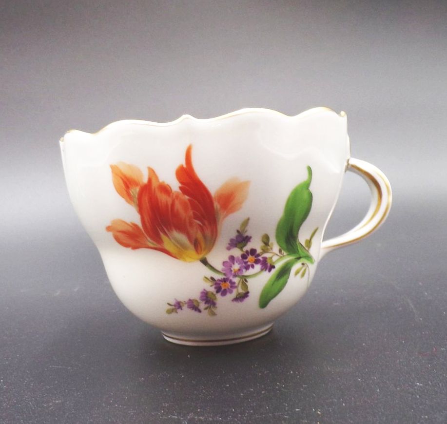 Meissen Porzellan Gedeck 3teilig Tulpe Meissen Porzellan Gedeck 3teilig Tulpe