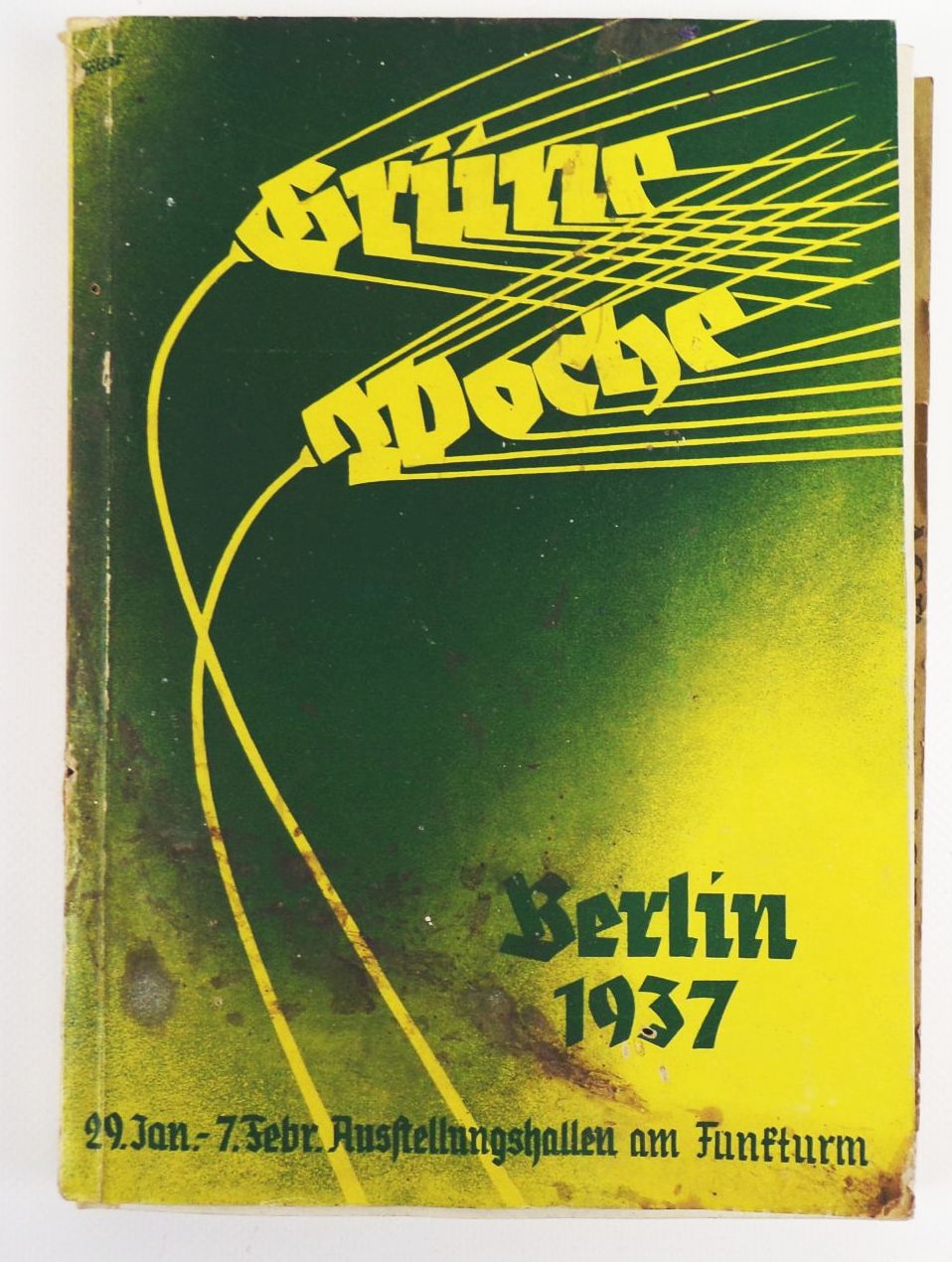 Grüne Woche Berlin 1937 Amtlicher Katalog und Führer 