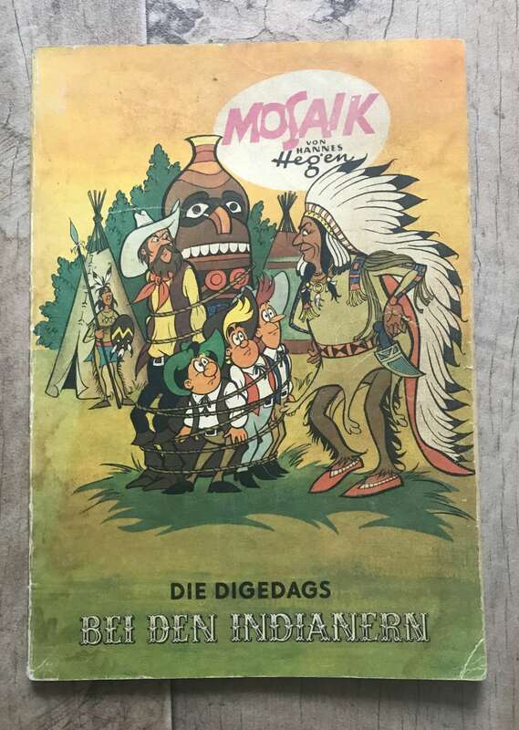 Mosaik Bücher und Hefte 60er bis 90er Comic DDR bis 1996