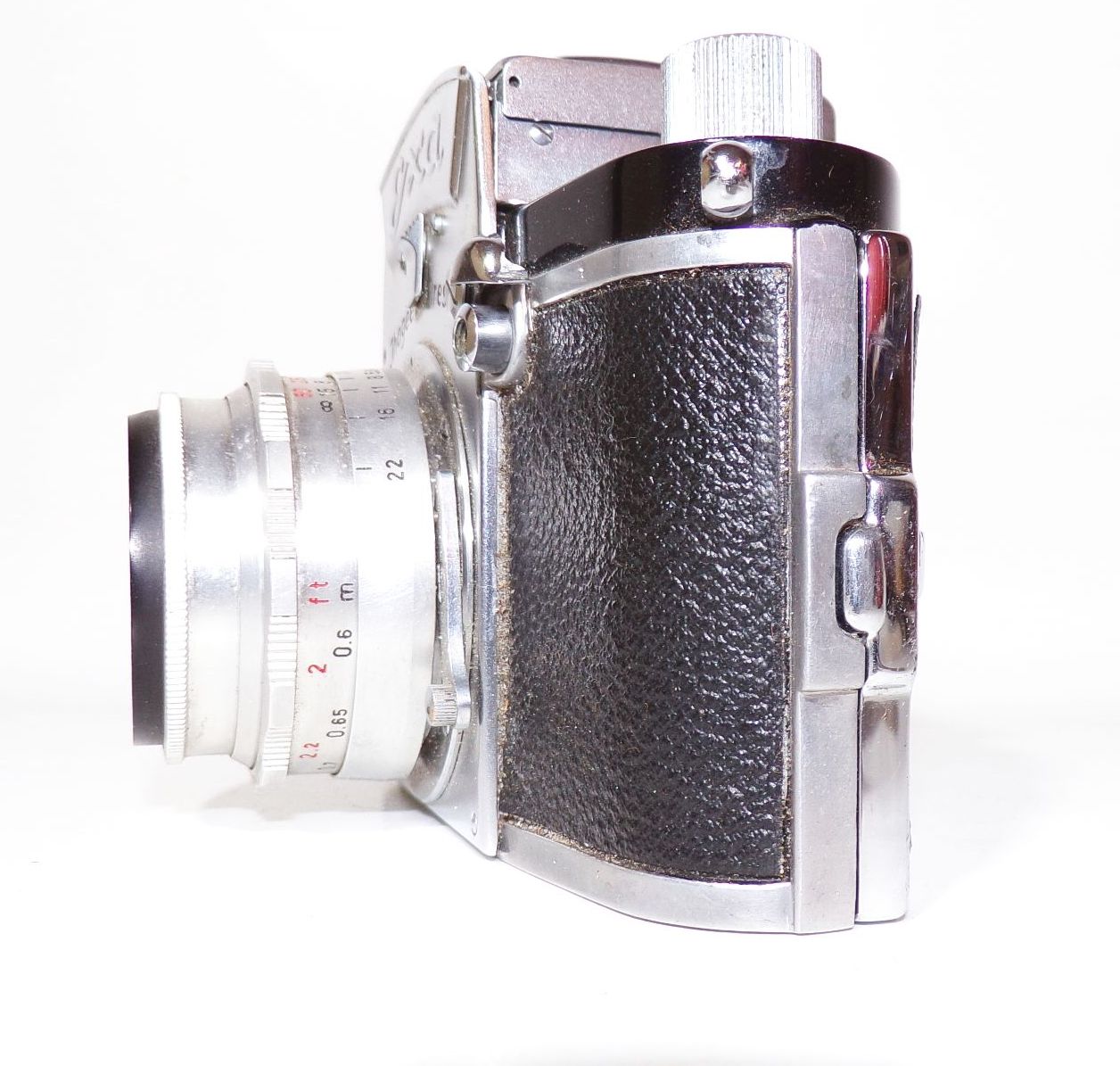 Exa Ihagee Dresden Spiegelreflexkamera mit Zubehör