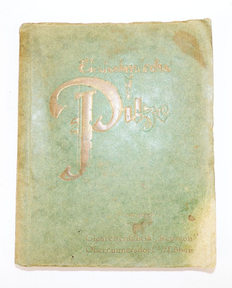 Einheimische Pilze Reunion Sammelbilderalbum Obercunnersdorf 