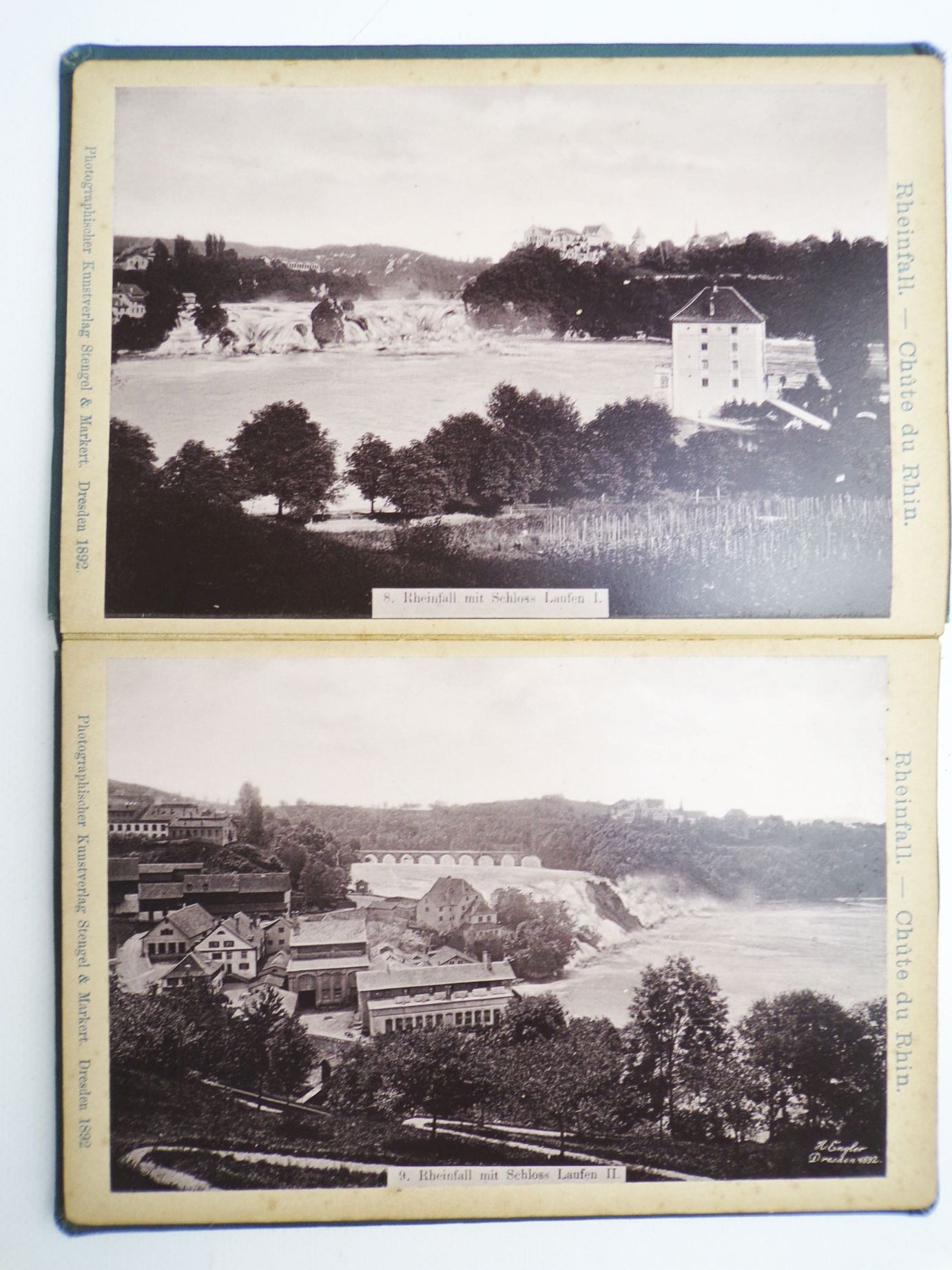 Schaffhausen Souvenir Album um 1890 Fotos