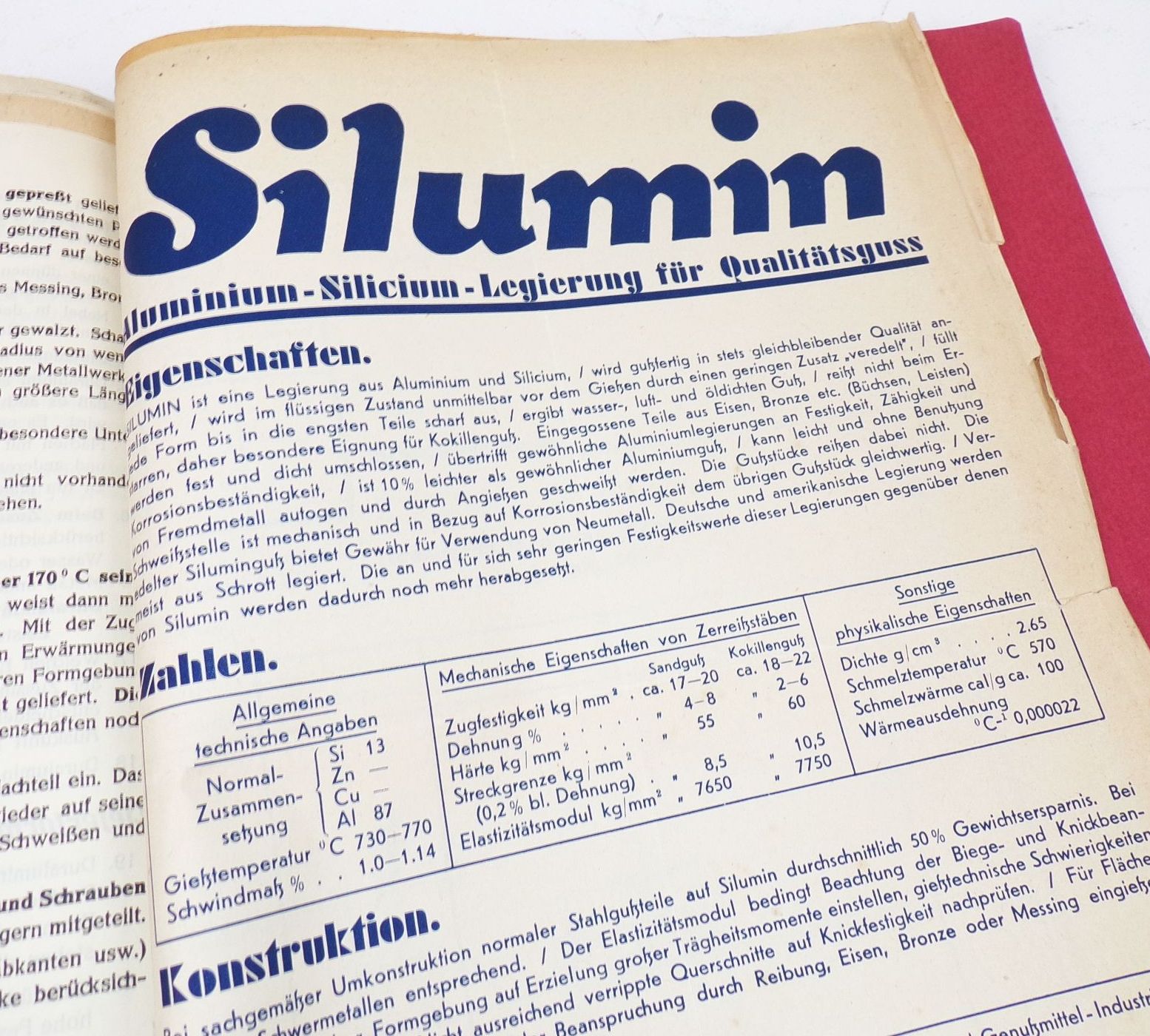 Hefter Reklame Papiere Raguhn Maschinenbau Kessel Übigau 1930er 