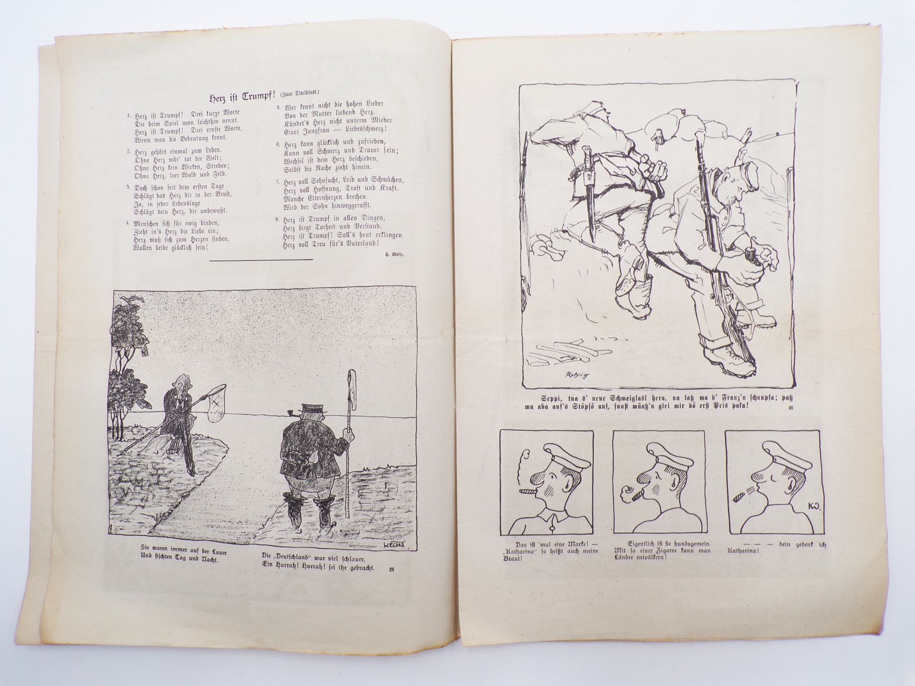 Die bayerische Landwehr IR 2 November 1916 Nummer 1 Zeitung 1 Wk