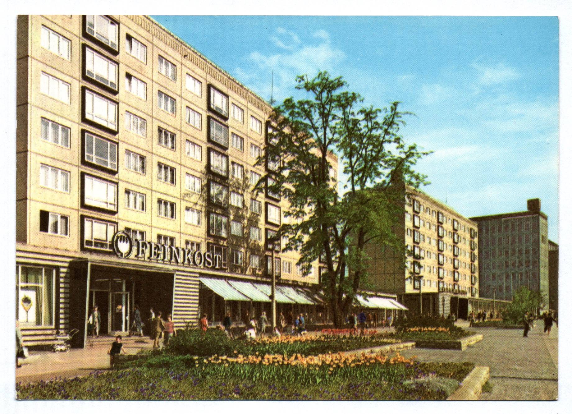 Foto Ak Messestadt Leipzig Georgring 1969 Foto Ak Messestadt Leipzig Georgring 1969