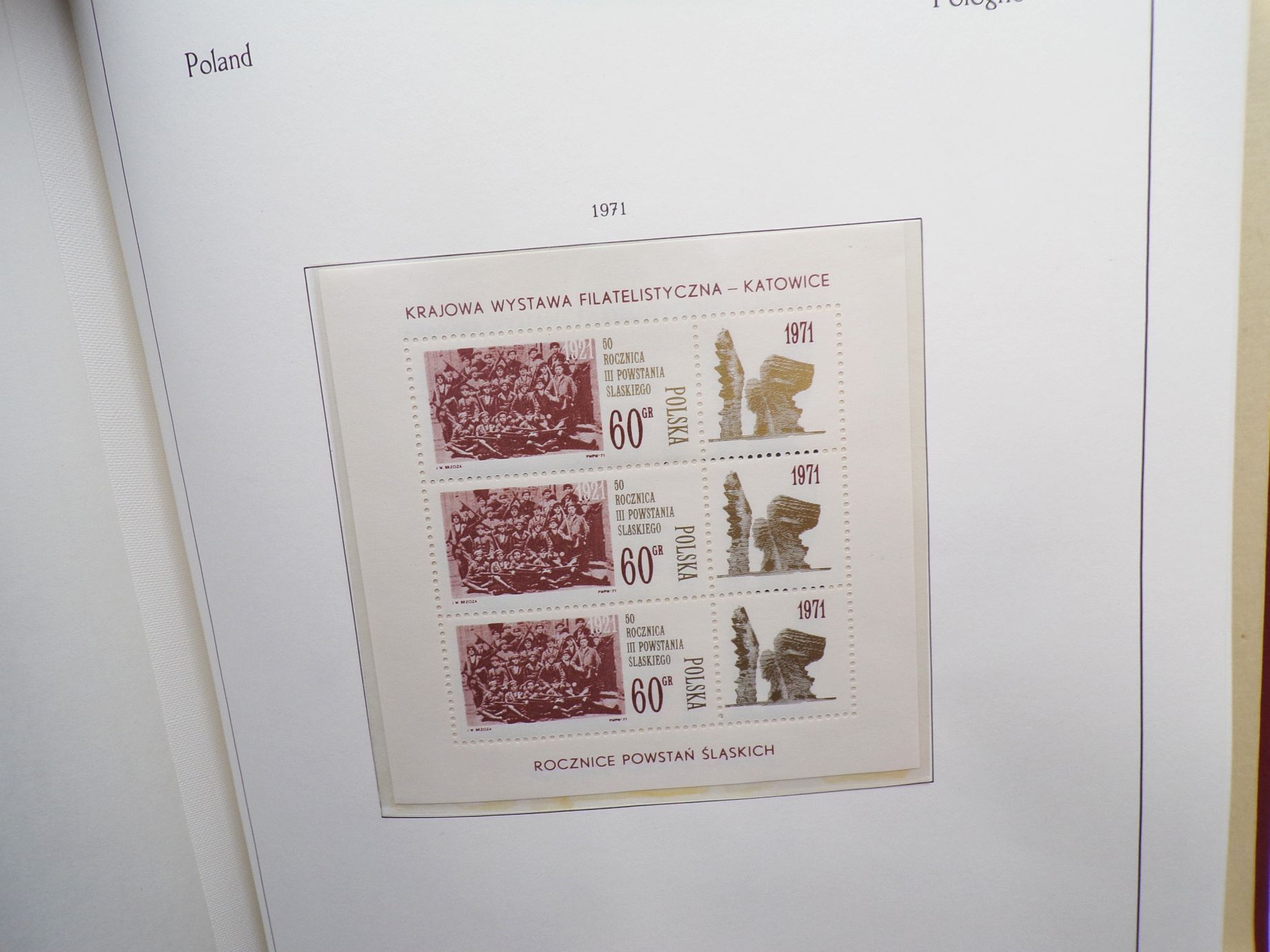 Polen Briefmarkenalbum 1966 bis 1974 Polen Briefmarkenalbum 1966 bis 1974