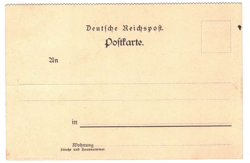 Jugendstil Litho Ak Porzellan u Majolica Warenhaus Carl Anhäuser Dresden 1899 