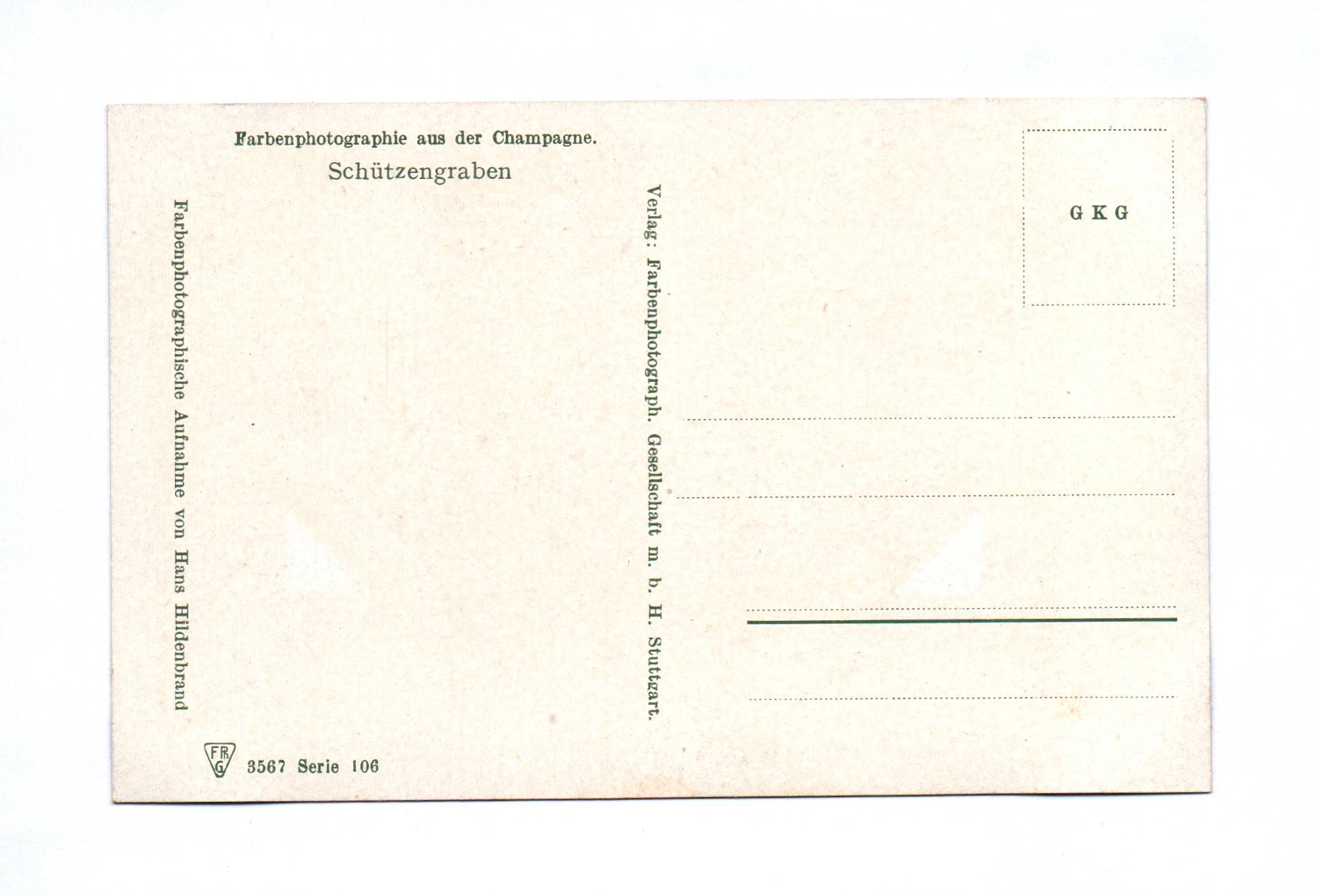 Ak Farbenphotographie aus der Champagne Soldaten Schützengraben 1 Wk Ak Farbenphotographie aus der Champagne Soldaten Schützengraben 1 Wk