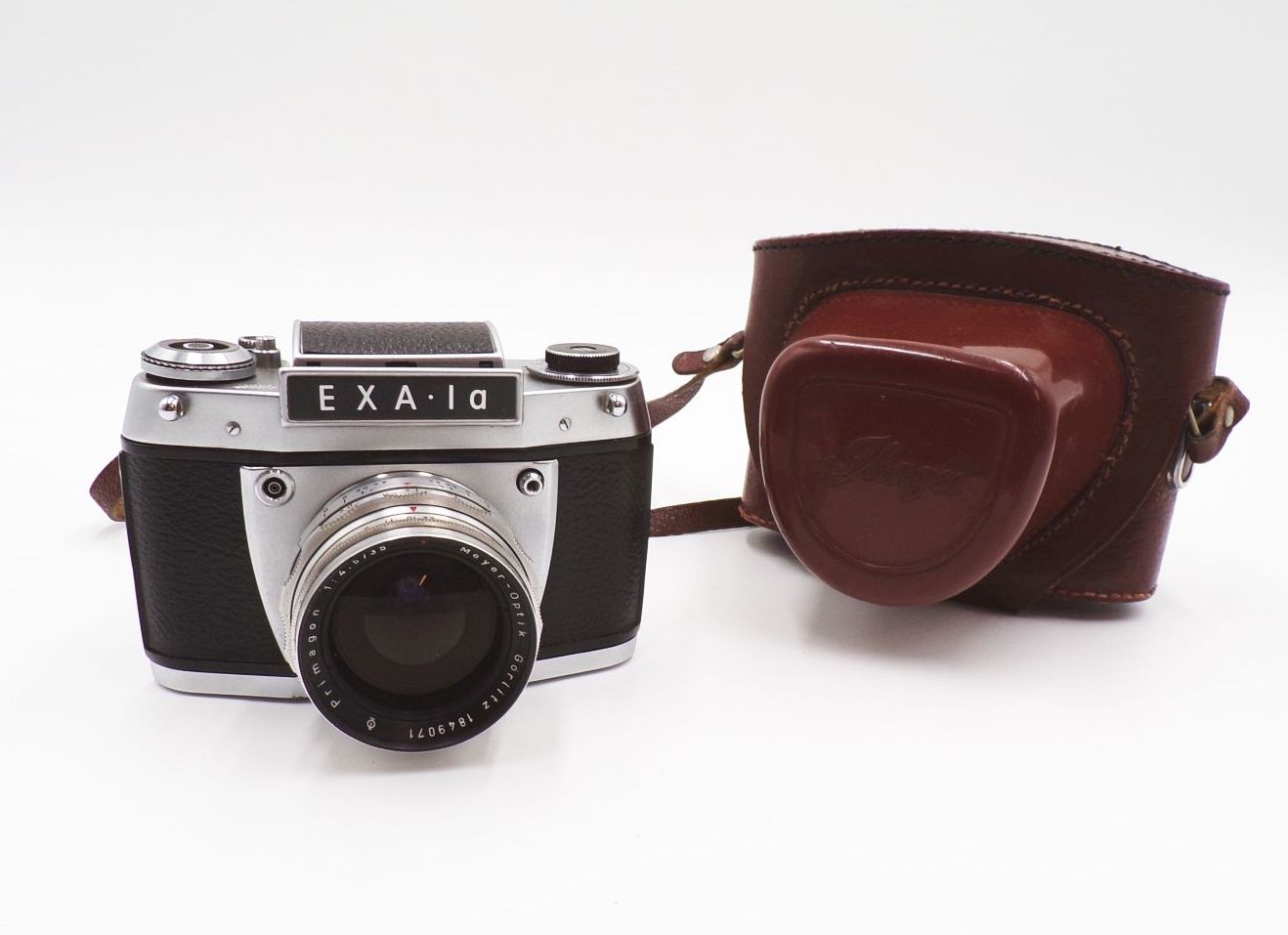 Alte EXA 1a Spiegelreflexkamera Meyer Optik Primagon 