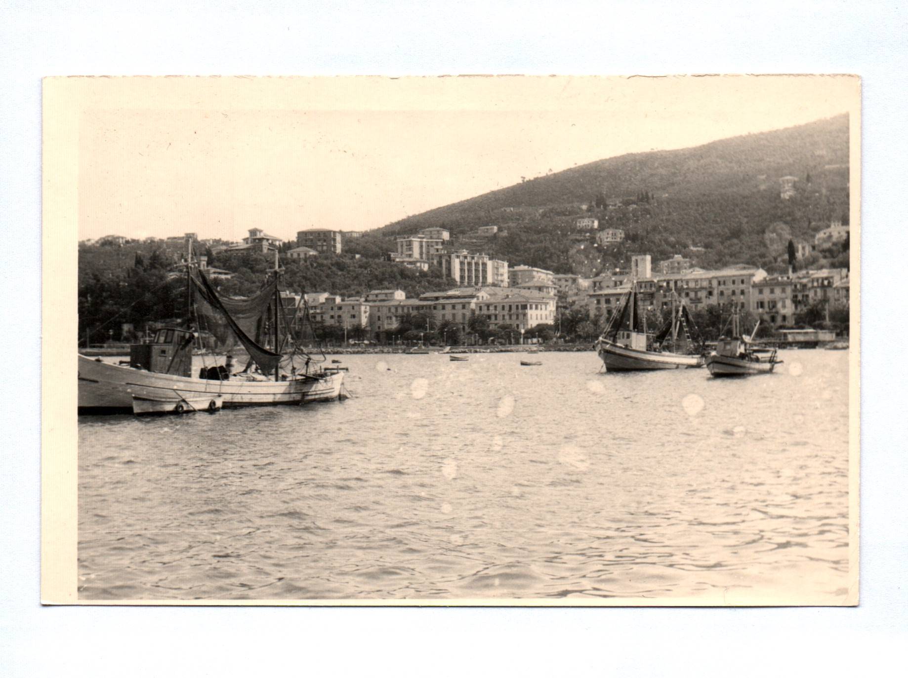 Foto Lenci Golf von La Spezia Fischerboote 1959