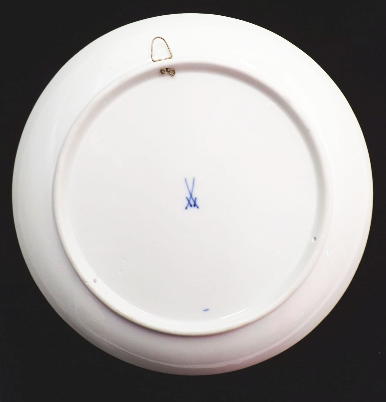 Meissen Wandteller Deutsches Hygiene Museum Dresden 1911 bis 1961