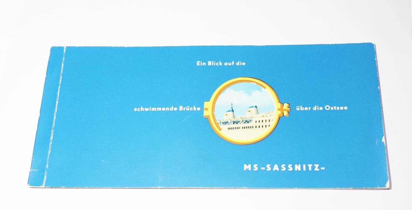 DDR Leporello MS Sassnitz Postkarten DDR 