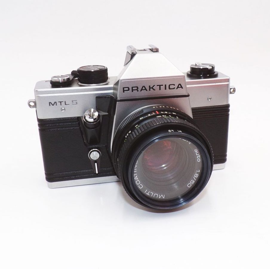 Praktica MTL 5 Spiegelreflexkamera Pentacon mit Zubehör Praktica MTL 5 Spiegelreflexkamera Pentacon mit Zubehör