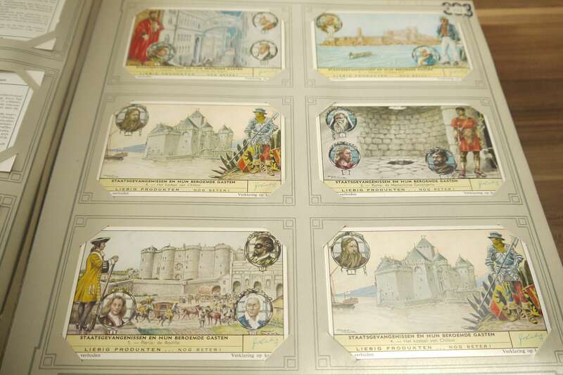 Chromo Liebig Sammelbilder Album ca 51 Seiten 302 Karten