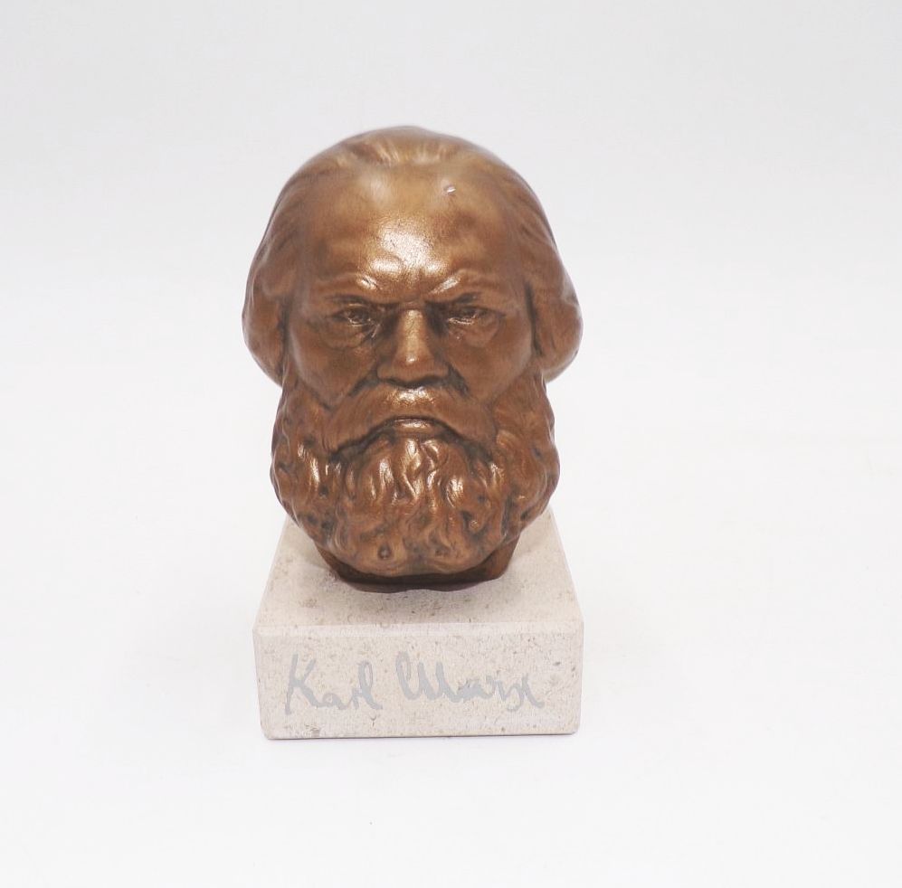 Büste Karl Marx Büste Kommunismus DDR Vintage