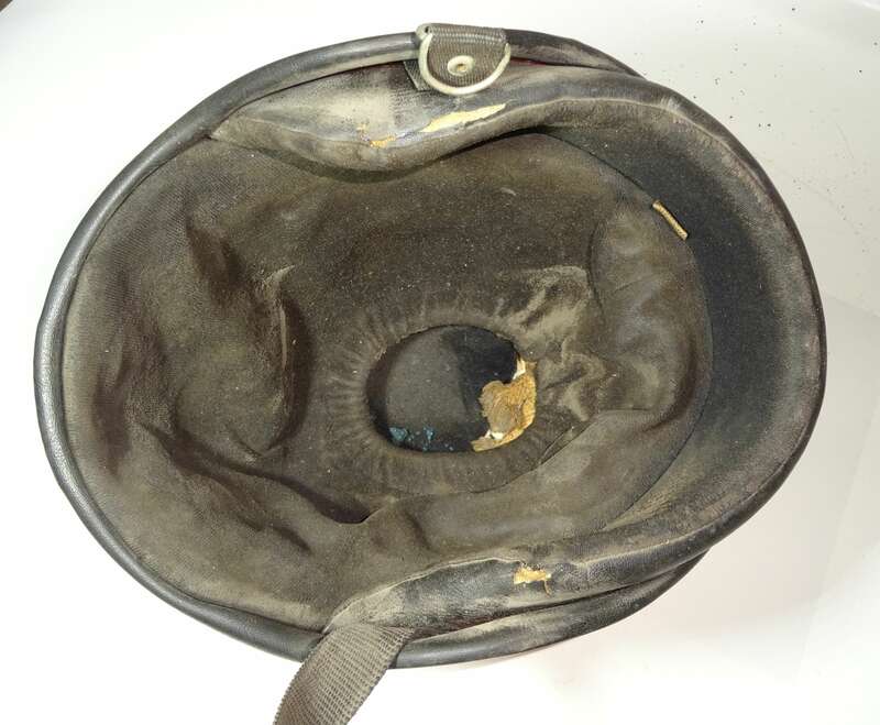 DDR Halbschale Mopedhelm Orange Größe 54 