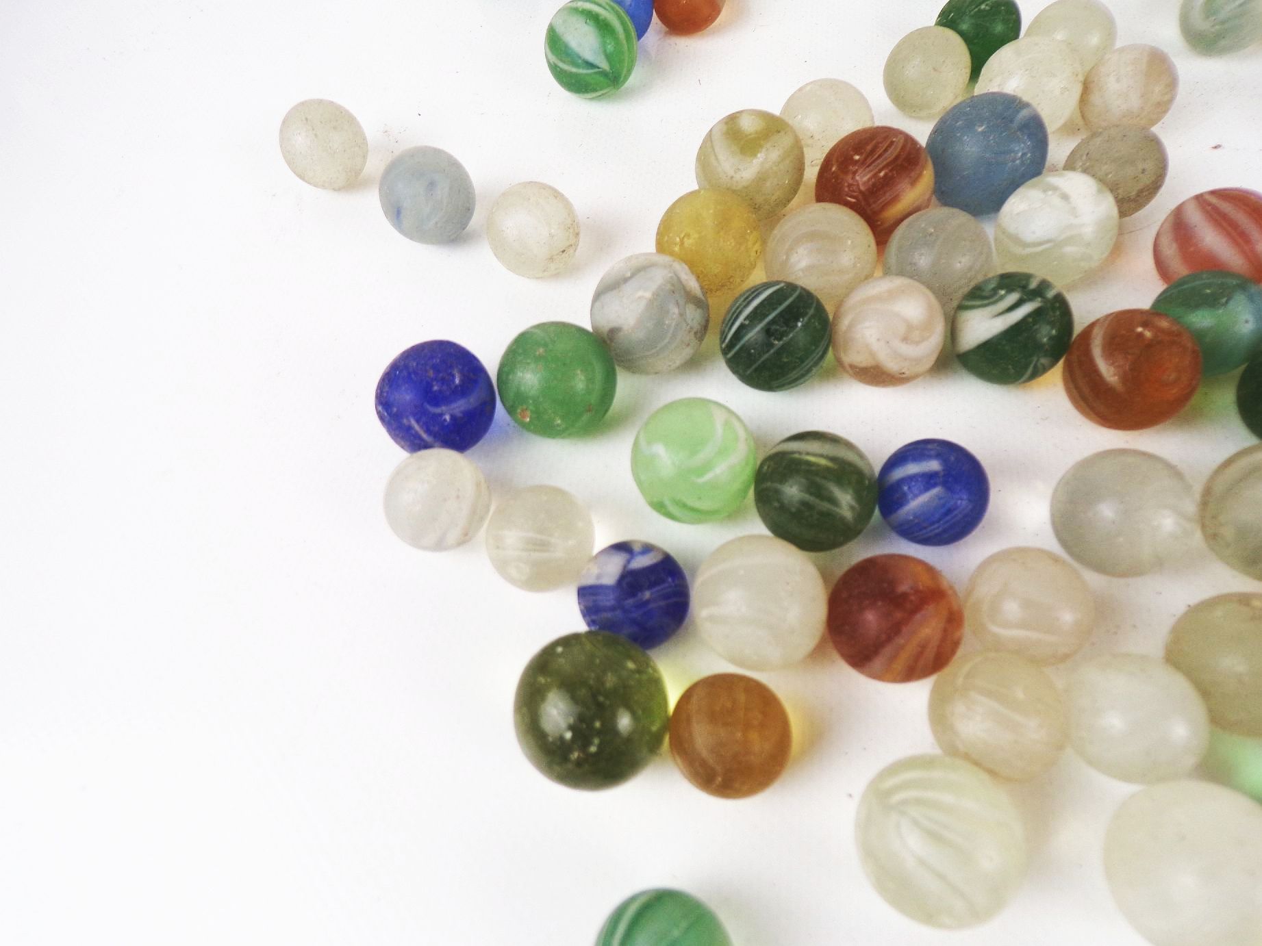 Konvolut alte Glasmurmeln 107 Stück Murmel marbles Konvolut alte Glasmurmeln 107 Stück Murmel marbles