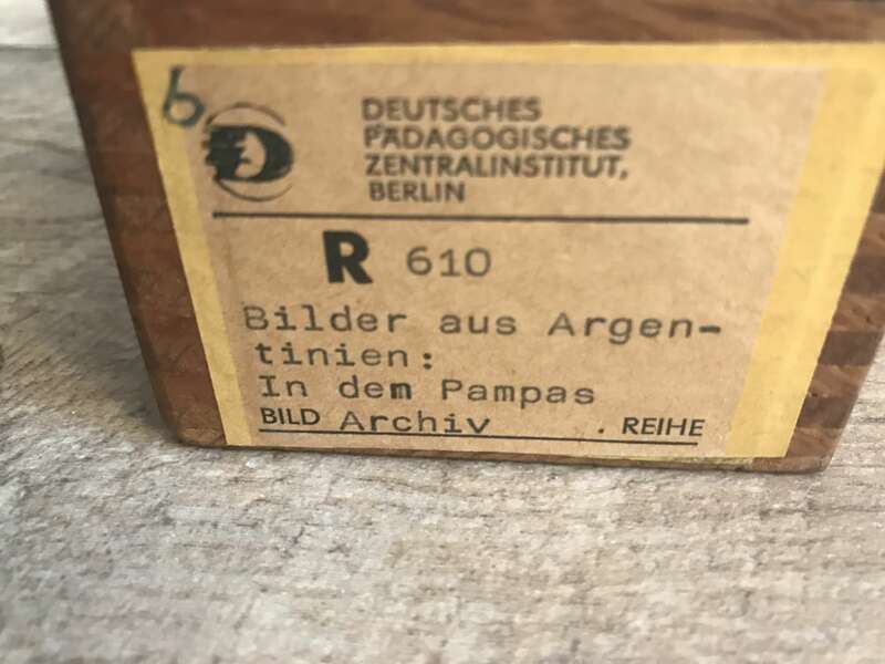 Foto Lehrmaterial Glasdias Länder Lehrmittel Sowjetunion DDR Deutschland Dias