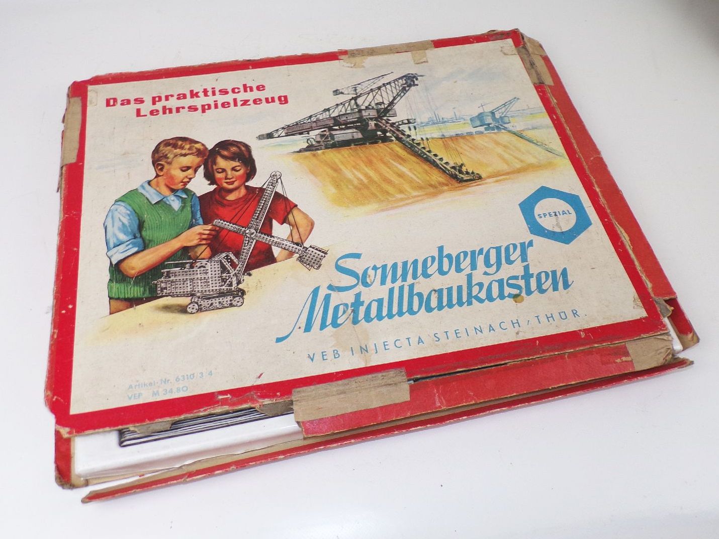 Sonneberger Metallbaukasten DDR 