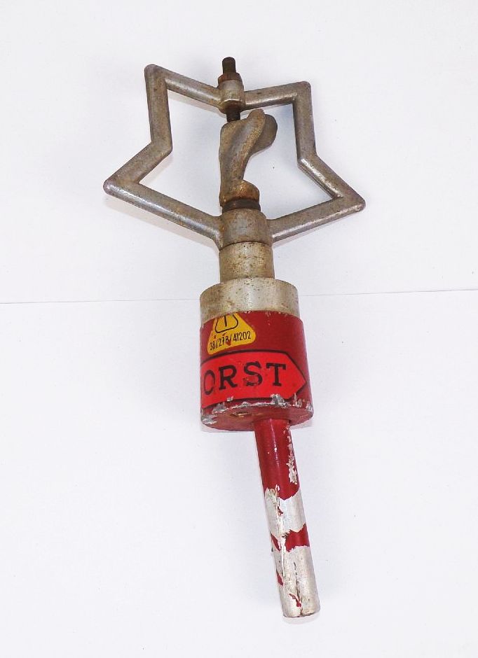 Alter Rasensprenger Horst Sprenger Sprühregner Bewässerung Garten Alu DDR