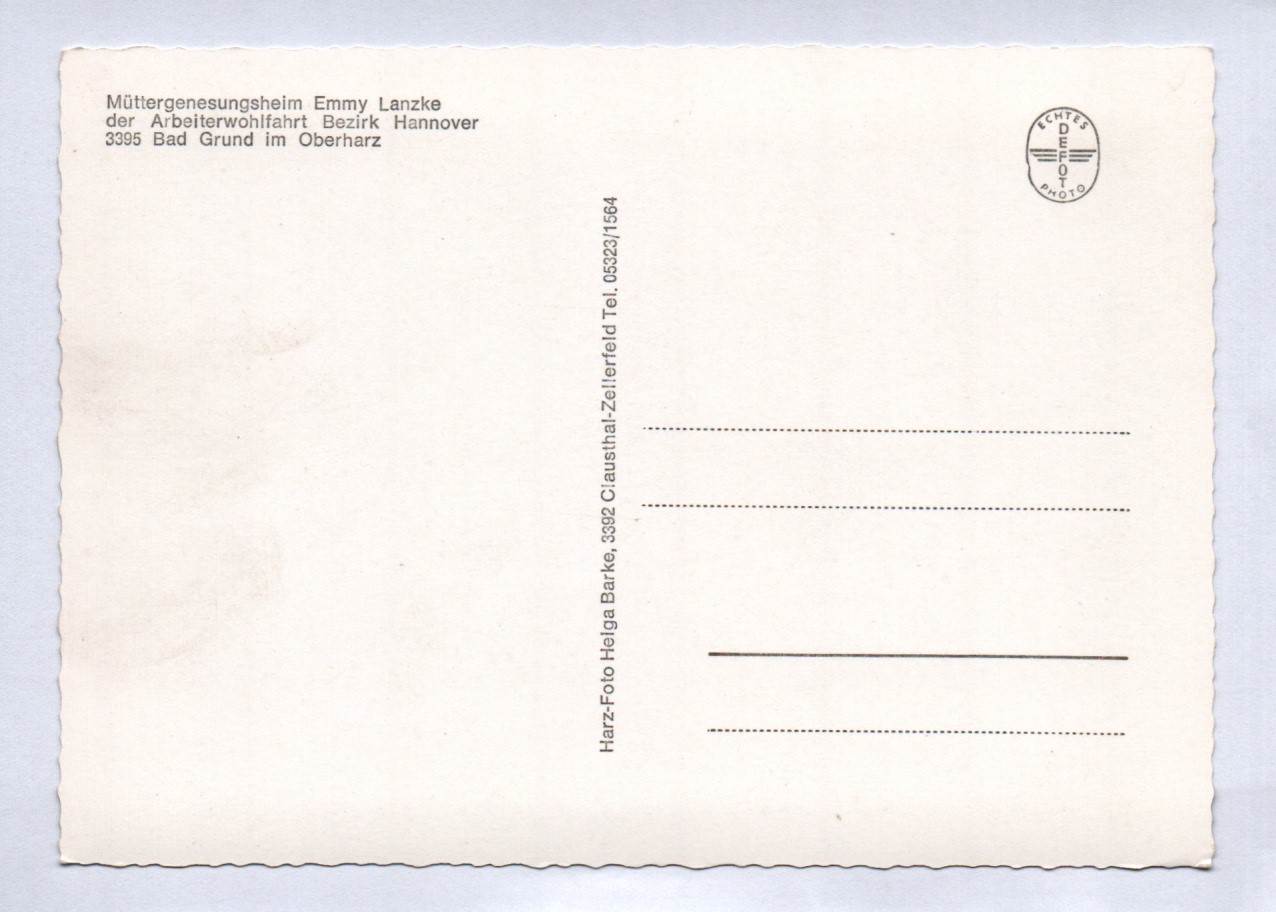 Foto Ak Müttergenesungsheim Emmy Lanzke der Arbeiterwohlfahrt Bezirk Hannover Foto Ak Müttergenesungsheim Emmy Lanzke der Arbeiterwohlfahrt Bezirk Hannover
