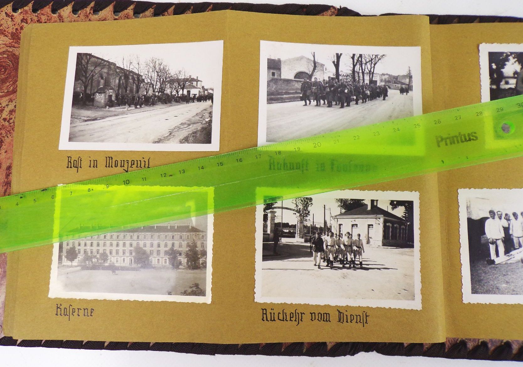 Fotoalbum 2 Wk Challans Atlantik Soldaten Frankreich