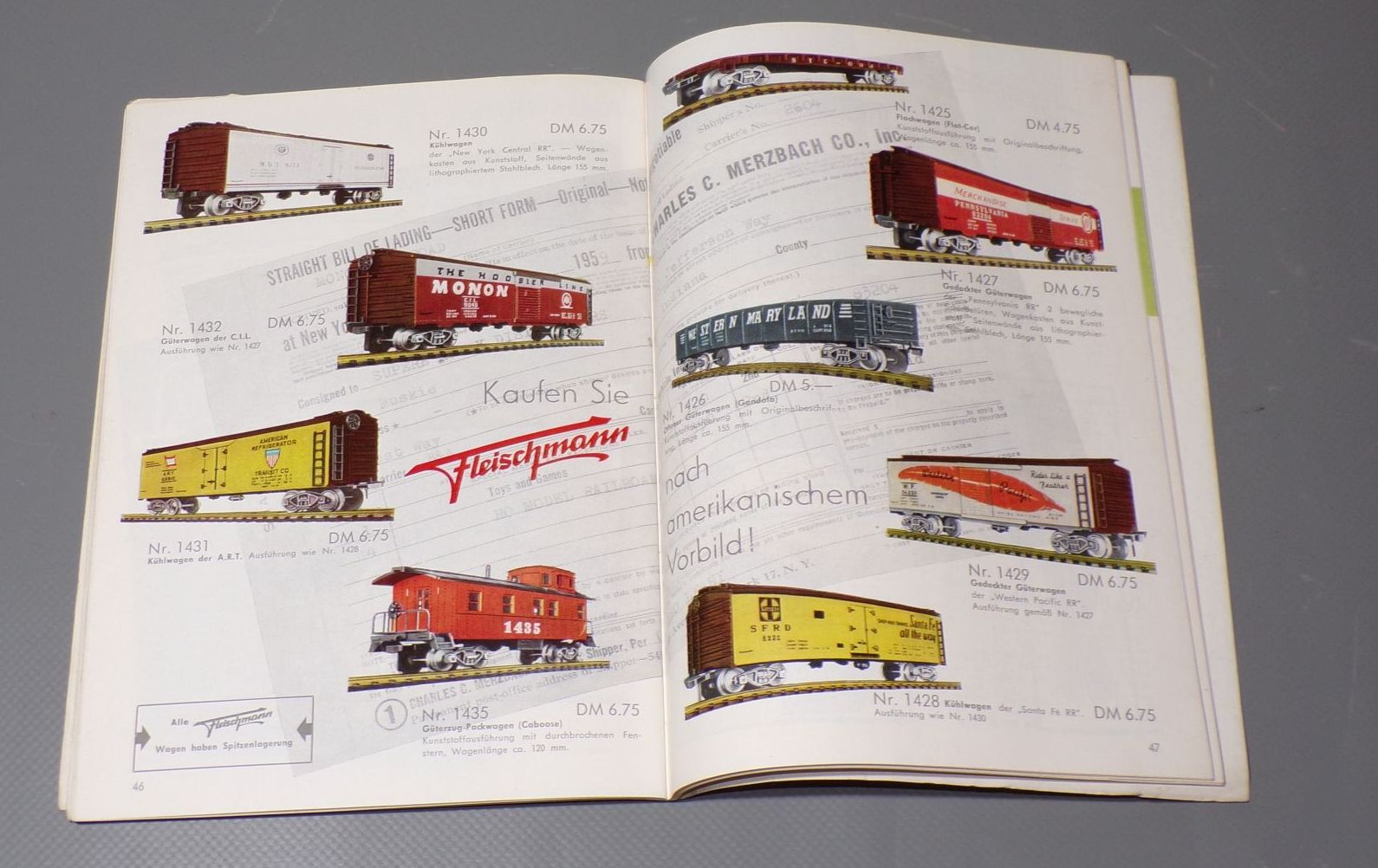 Katalog Fleischmann HO 1959 1960 Modelleisenbahn