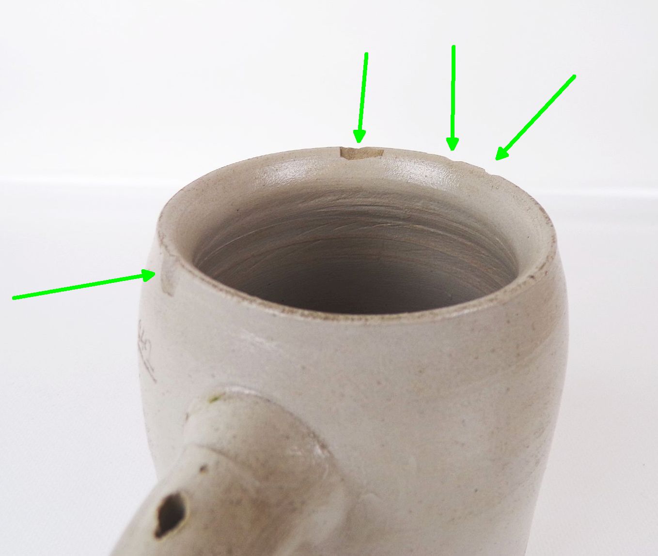 Alter Bierkrug Kulmbacher Rizzibräu Export Bier hell dunkel Alter Bierkrug Kulmbacher Rizzibräu Export Bier hell dunkel