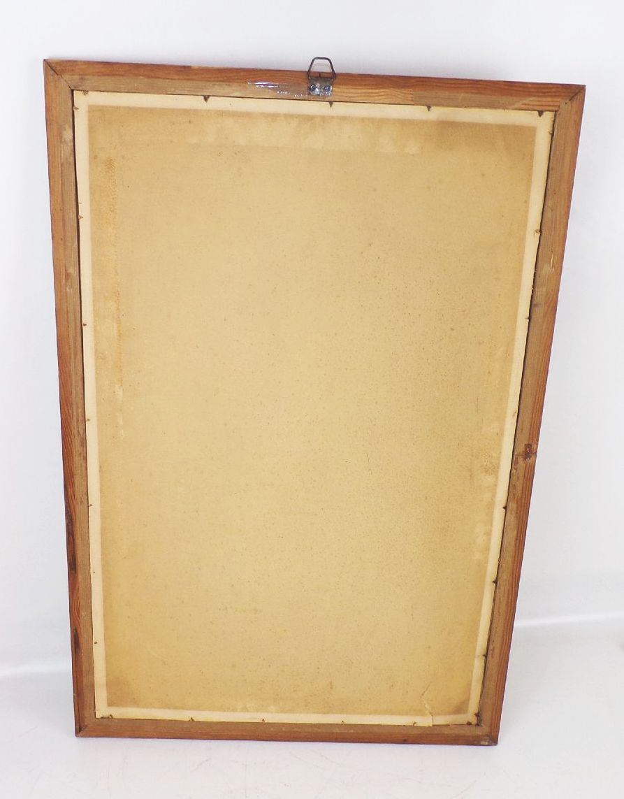 Reklame Schild Kanonen Federfabrik Max Weber Zittau Militär 1918 Rahmen 1 Wk